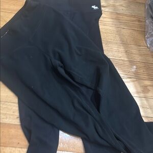 Abercrombie Kids Black Leggings